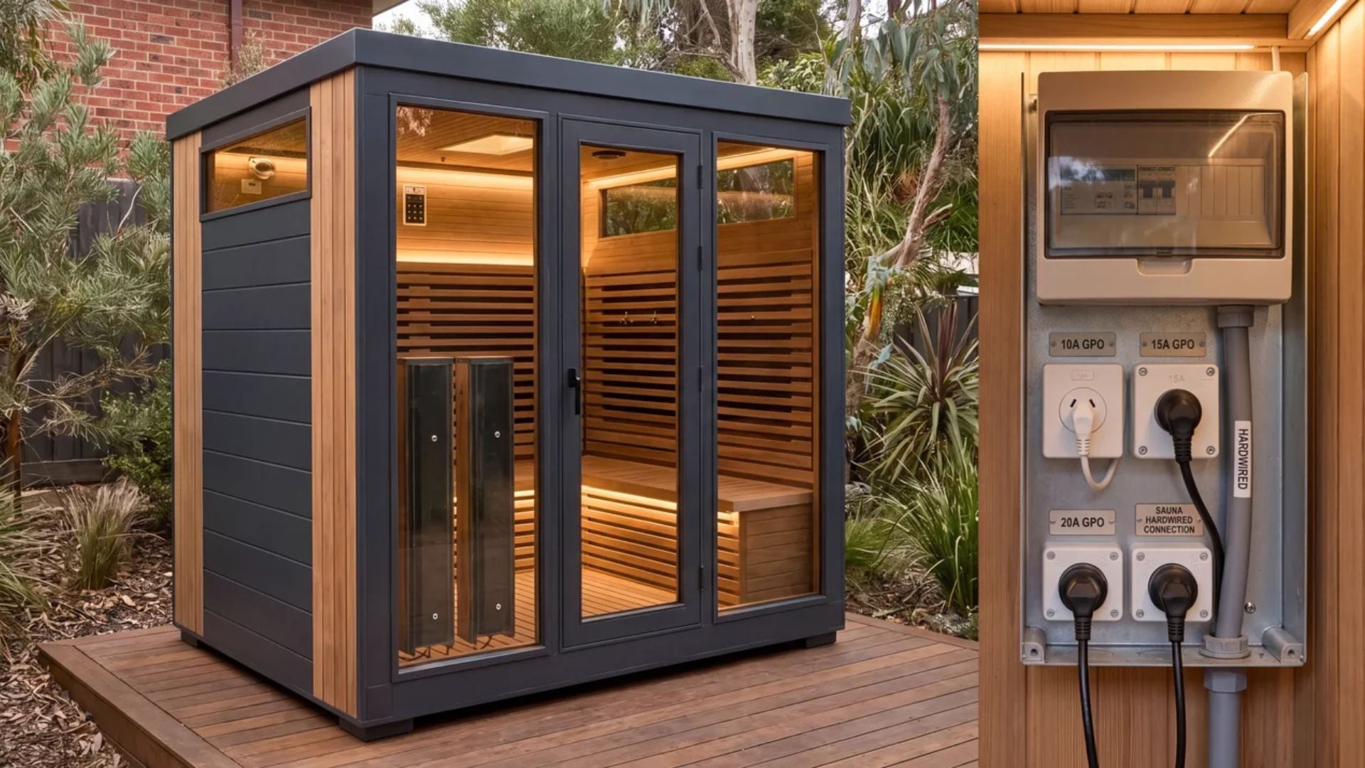 Sauna Electrical Requirements in Australia: 10A, 15A, 20A and Hardwiring Explained