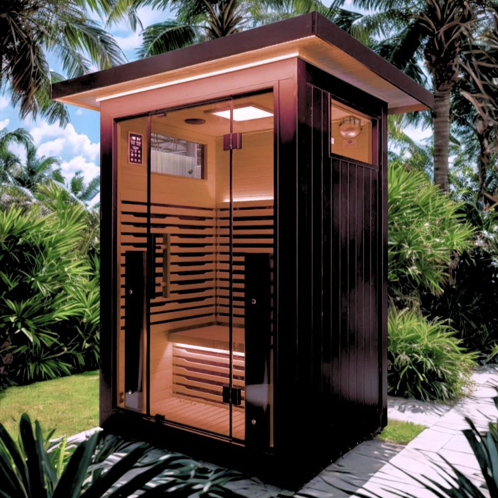 Aluminium Outdoor sauna