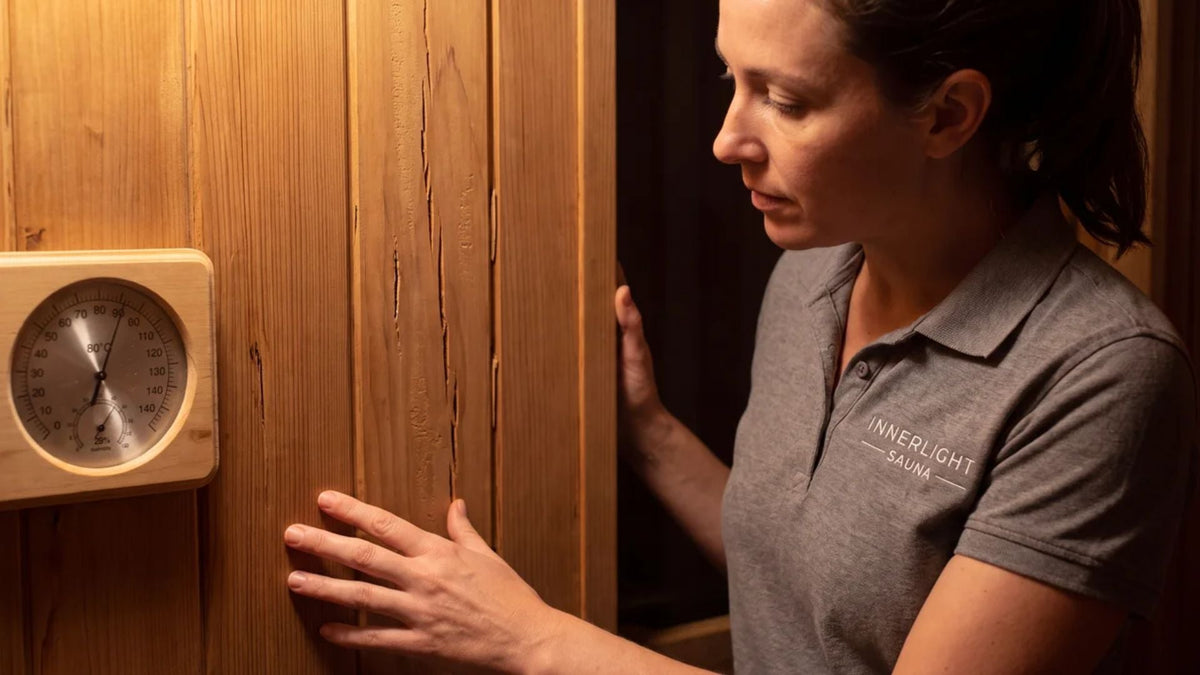 Are Cracks and Gaps in Sauna Timber Normal?