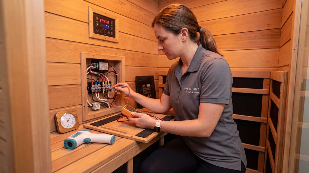Infrared Sauna Not Heating? Common Problems and Safe Checks