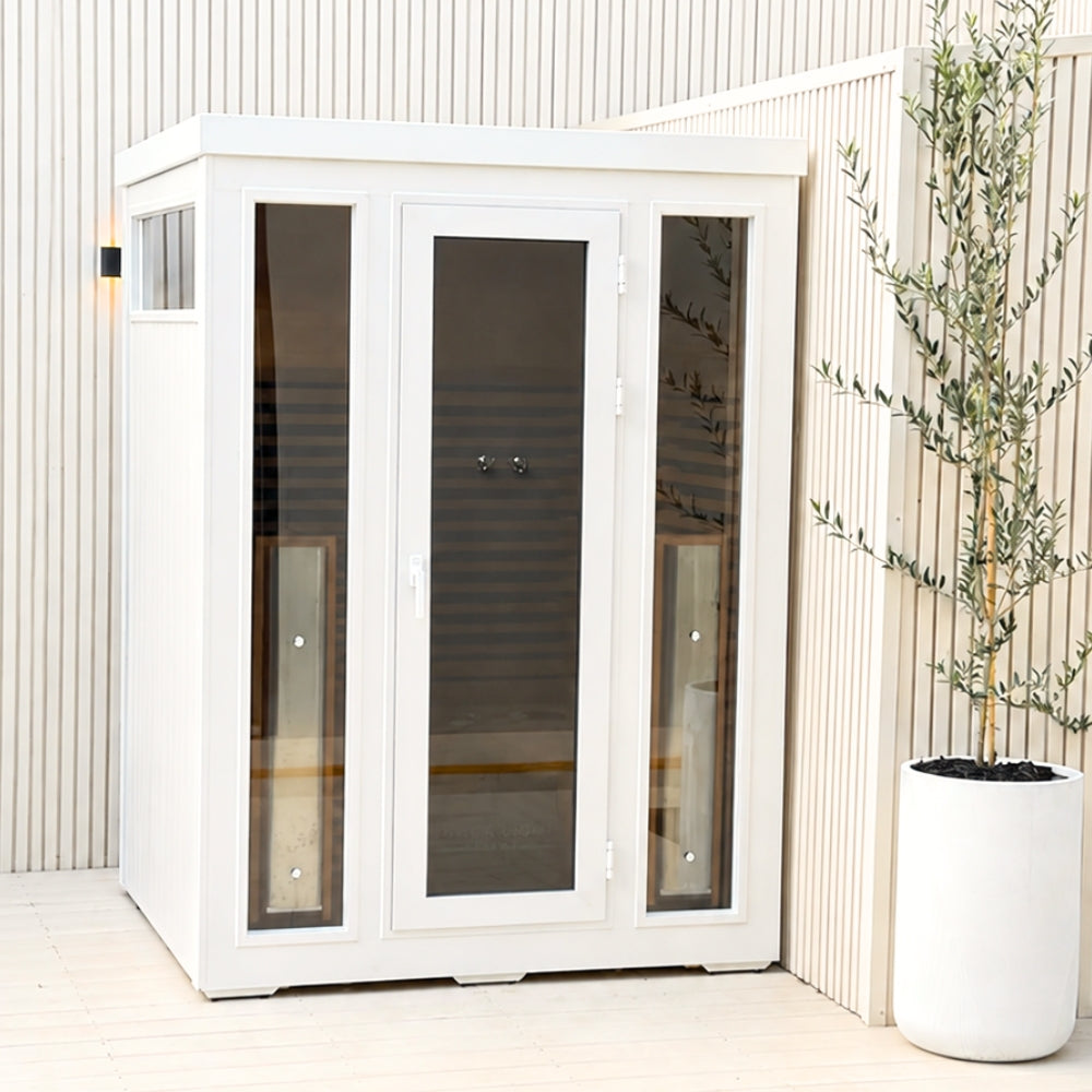 Bella Deluxe 3 in white aluminium